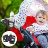 Double Cup Holder Adjustable Handlebar With 2 Slot For Stroller Bike Wheelchair Walker Pushchair Baby Stroller Bottle Rack