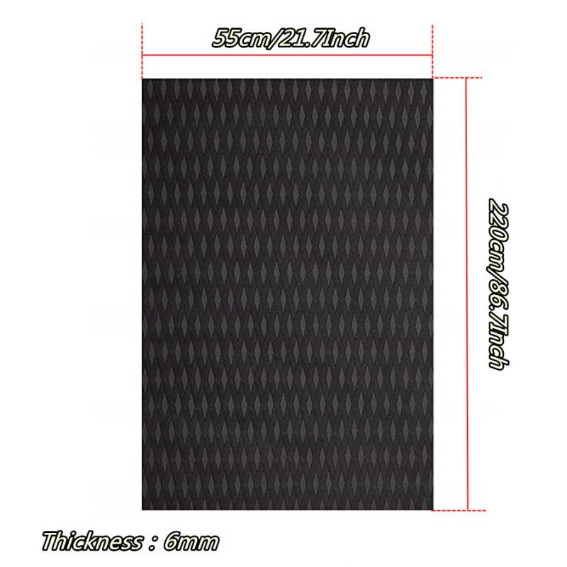 Rutschfestes Traction Pad Deck Grip Matte 22In X 87In Zuschneidbares Eva Blatt Stark Klebend Für Boot Kajak Yacht Marine Skimboard Surfbrett Sup Bodenbelag