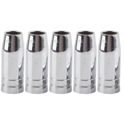5 stuks Conisch Gasmondstuk 15 mm voor Binzel MB 25AK MIG MAG Lasbrander