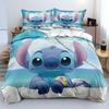 Home Textile Three-Piece Cute Cartoon Digital Printing Quilt Pillowcase Bedding