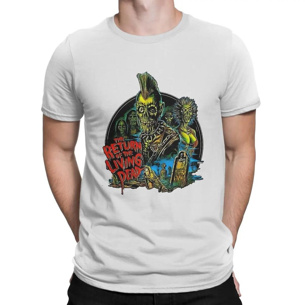 Return Of The Living Dead Tarman Unik T-shirt Skräck Horror Casual T-shirt Nyaste Grejer För Vuxen T-shirt Humor Toppkvalitet