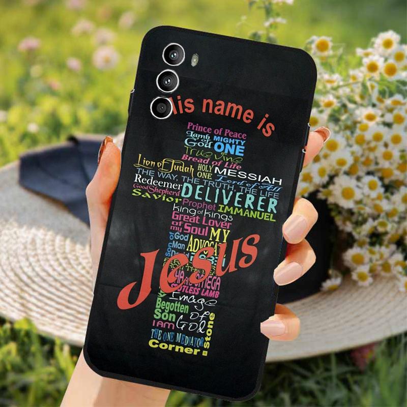 Phone Case For Moto G84 G04 G22 G31 G32 G42 G52 G10 G20 G30 G60 G13 G14 G50 G100 G73 G23 Jesus Case