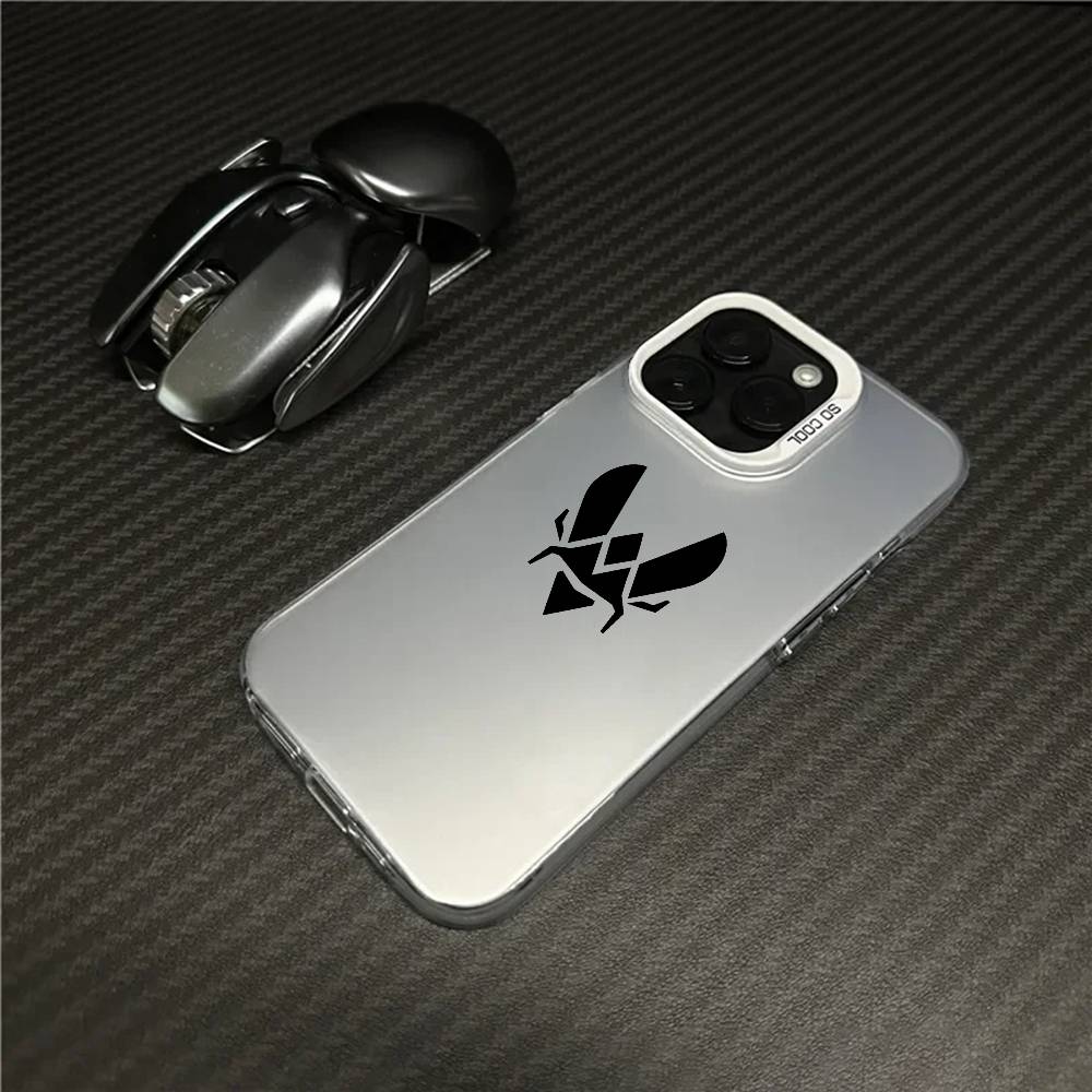 Cs2 Team Vitality Logo Phone Case For iPhone 16 15 14 13 12 11 Plus Pro Max multicolor Aurora laser Shockproof Funda Cover