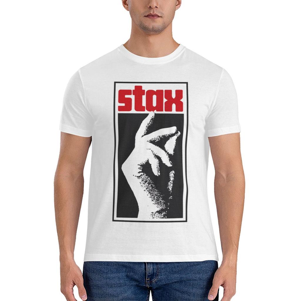 Stax Records American Style Tshirt Japanese Retro Soft Tones Tshirt