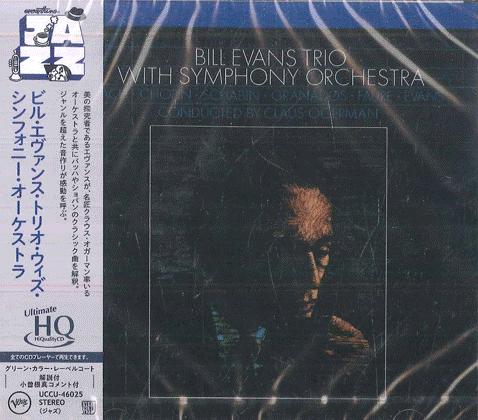 

CD BILL EVANS Bill Evans Trio With Symphony Orche UCCU46025 VERVE 2025 Japan Obi Jazz
