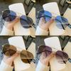 Vintage Mens Square Sunglasses With Uv400 Protection For Travel And Parties