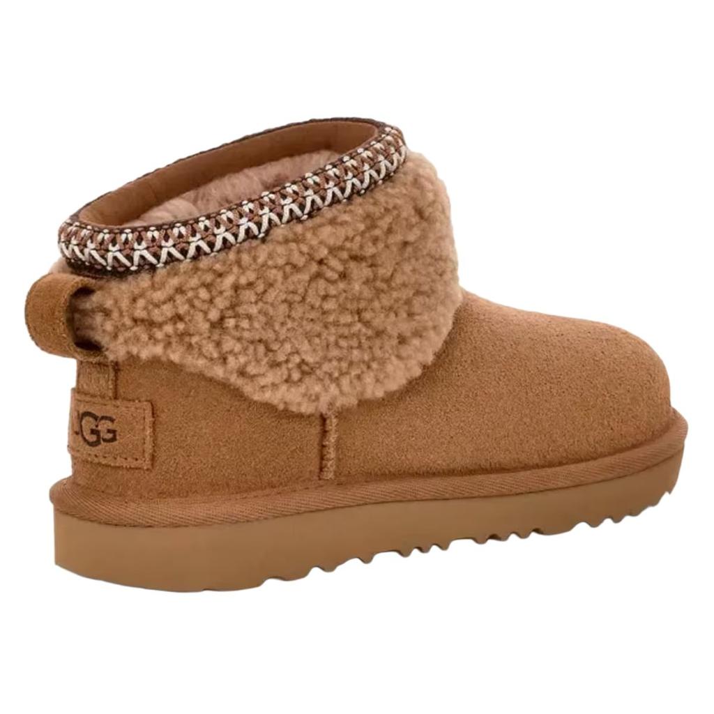 UGG Classic Ultra Mini Comfortable Soft Non-Slip Wear-Resistant Low-Top Boots Kids boots Brown 1157730K-CHE