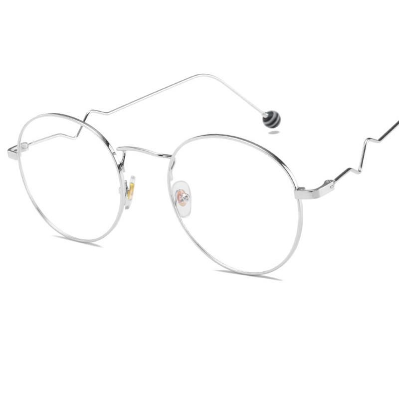 round no frame glasses