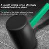 Hi-Spec Double Face Rubber Hammer Practical Multifunction Double-Sided Rubber Hammer Non-Slip Handle for Installation/DIY