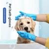 Pet Silicone Gloves Cat and Dog Anti-scratch and Anti-bite Pet Bath Gloves Comfortable Massage SPA Brush