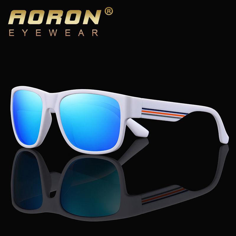 aoron Colorful Polarized Sunglasses Sport Fishing Driving Running Sunglasses UV400 Anti Glare Eyewear for Men Women
