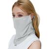 OZERO [Ultra-thin, Soft-to-the-Skin Material, Developed In Collaboration with Beauty Advisors] Face Cover with UV Protection, Ear Loops, Adjustable Le