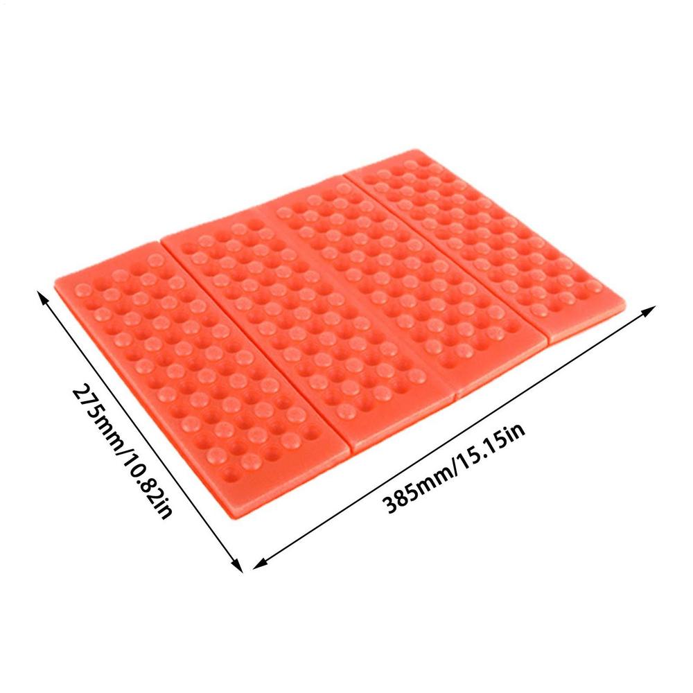 Honeycomb Massage Mat 4Fold Cushion Outdoor Hiking Camping Training Park Foldable Pillow Picnic Sitting Moisture-proof Pad