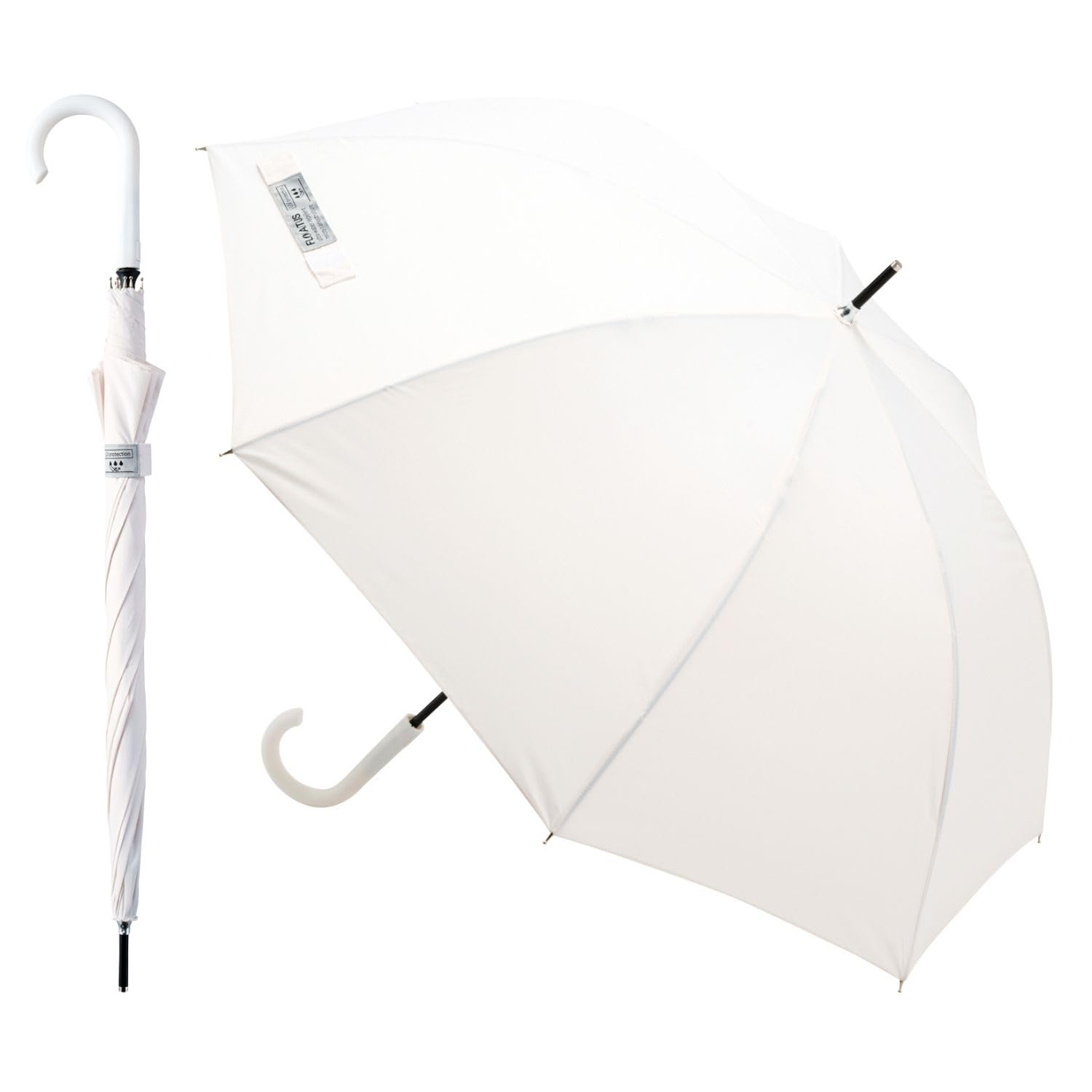 

Удивительный супер водоотталкивающий длинный зонт FLOATUS, устойчивый к ветру, прыжок одним касанием, с высокой водоотталкивающей способностью, устойчивый к ультрафиолетовому излучению, унисекс 10358, белый, мужской
