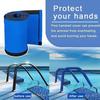 Swimming Pool Hand Hold Cover highlighting Adjustable Fastening System For tight And Easy Installation 48 foot Size