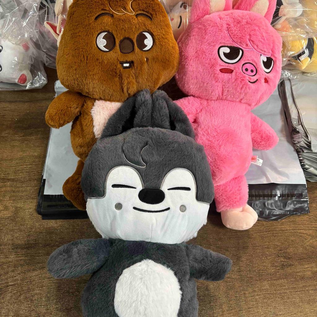 Fans Plush Toy Teddy Hug Pillow Doll Fans Gift Plush Toy Seoul FM Week Cloak Doll Magic School Kid Birthday Gift