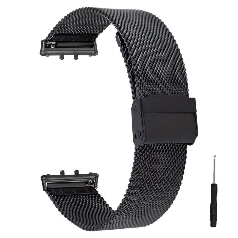 Kovový řemínek pro Samsung Galaxy Fit 3 SM-R390 Nerezový řemínek k hodinkám Prodyšný náramek Correa pro Samsung Galaxy Fit3