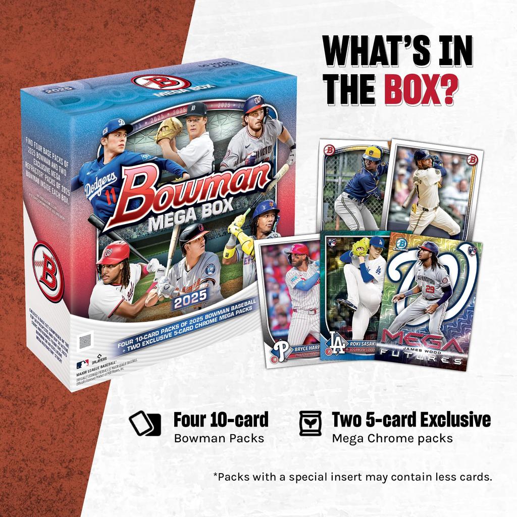 2025 Topps Bowman Mega Box