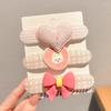 3-9pcs Hair Accessories Hairpins Hair-friendly Velcro Broken Hair Tidying Fragmented Hair Girl Magic Tape Cute Children  Delicate Jewelry
