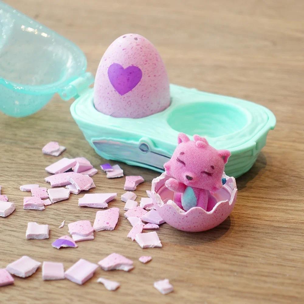 Hatching Animals Gashapon Capsule Toys Cute Pets Mini Figurines Dolls Surprise Eggs Girls Boys Birthday Christmas Gifts