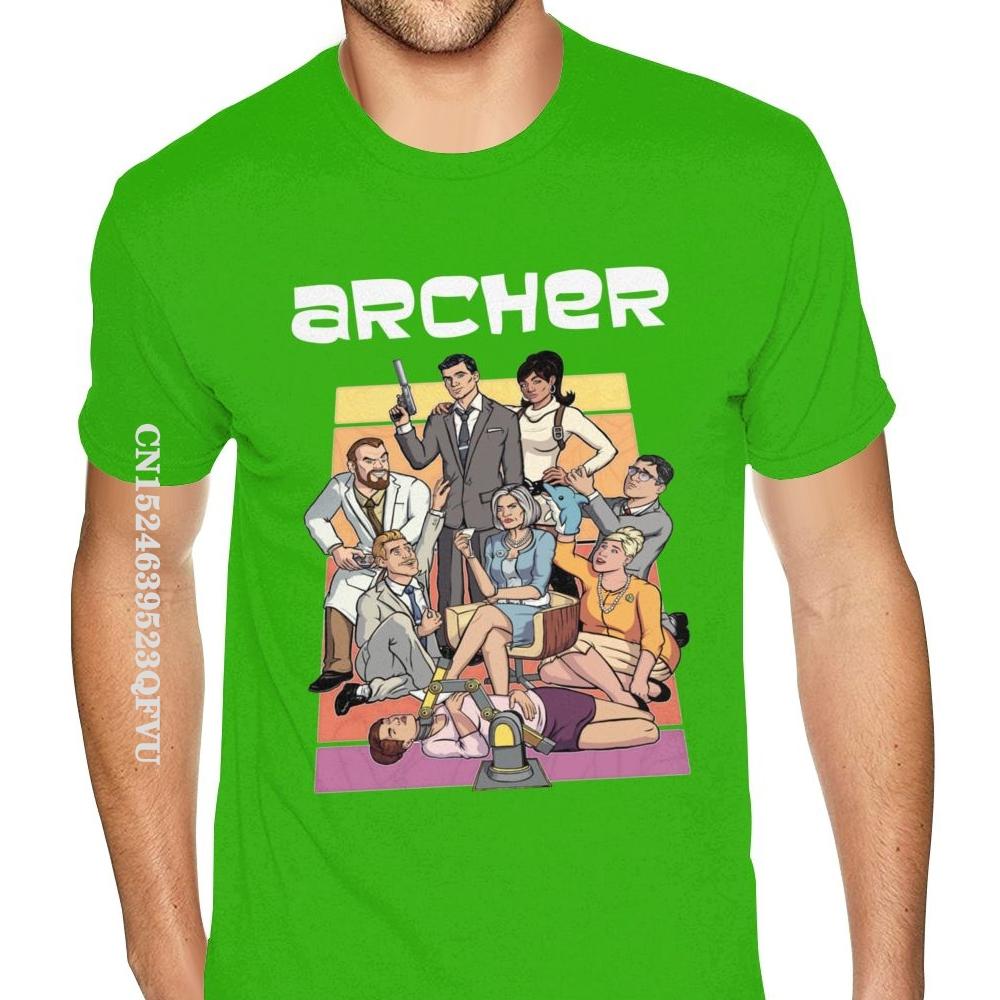 Lila Fara Zon Archer T-shirt Herr Dam Anpassad Oversized Anime T-shirt Herr Ultra Bomull O-ringad T-shirts