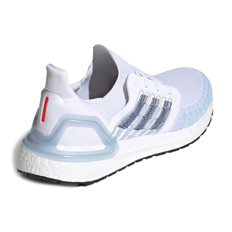 New Adidas Ultraboost 20 White/Blue EG0709