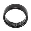 Smart Ring Health Tracker Aluminum Alloy 5ATM Rainproof Wearable Smart Ring with APP Charging Case F