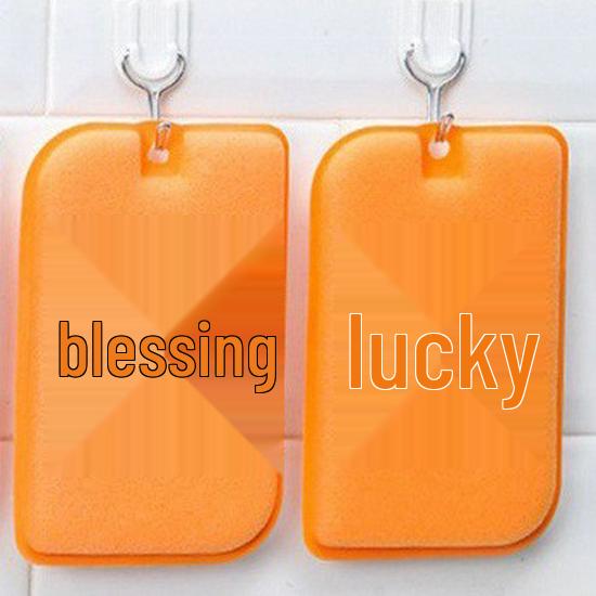 Double-Sided Non-Stick Oil Cleaning Sponge for Kitchen Dishwashing, Scouring Pad & Dishcloth.