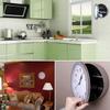 Hidden Safes Money Wall Clock Safe Box ABS Secret Storage Decor with Sangtai Movement 25x7cm for Living Room