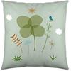 Housse De Coussin - HACIENDO EL INDIO - 40 X 40 Cm - 100% Coton - Réversible - Design Contemporain