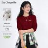 La Chapelle Women's Basic Pure Cotton Long Sleeve T-shirt