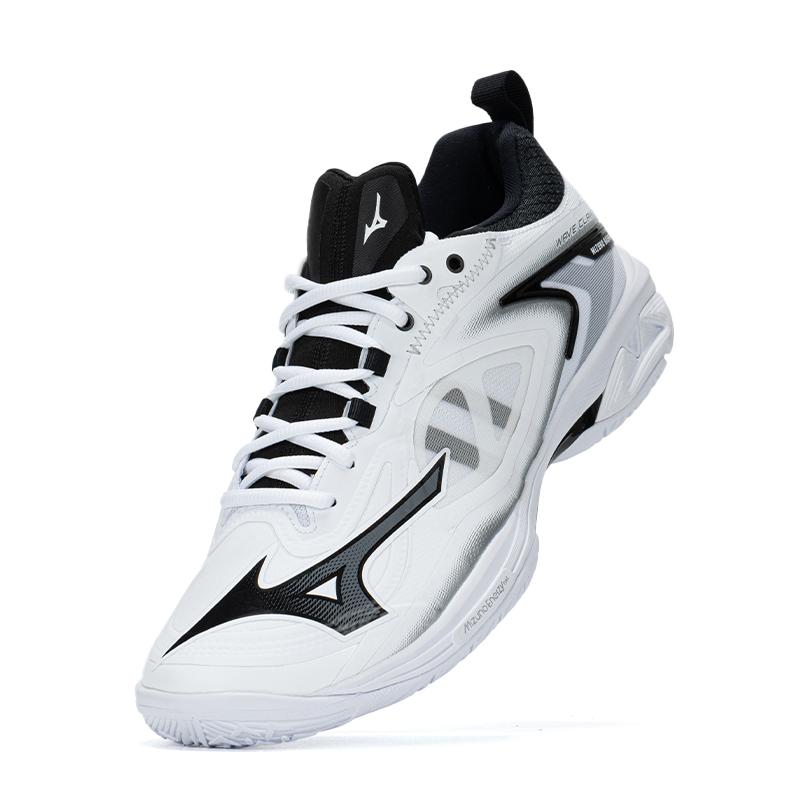 Mizuno Wave Claw Neo 3 Wide White Black Unisex Sneakers 71GA247320