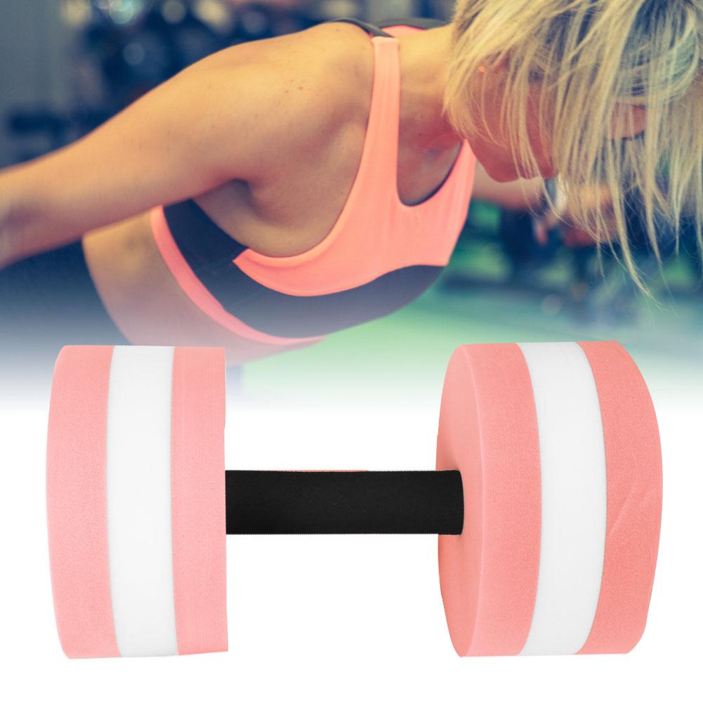 Eco Friendly Roundness Foam Water Floating Dumbbell Fitness Equipment
