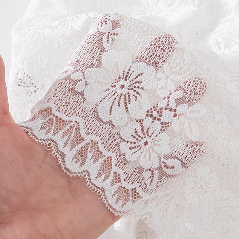 Women Solid Color Lace Bra Adjustable Strap Vest Bra