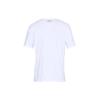 Under Armour Letter Logo Print Round Neck Sports Short Sleeve T-Shirt Men Tops White 1329582-100