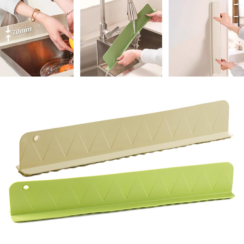 Kitchen Splash Guard Backsplash Made of Silicone for Countertop Protection No Drill Needed To Shield Walls from Cooking Splashes