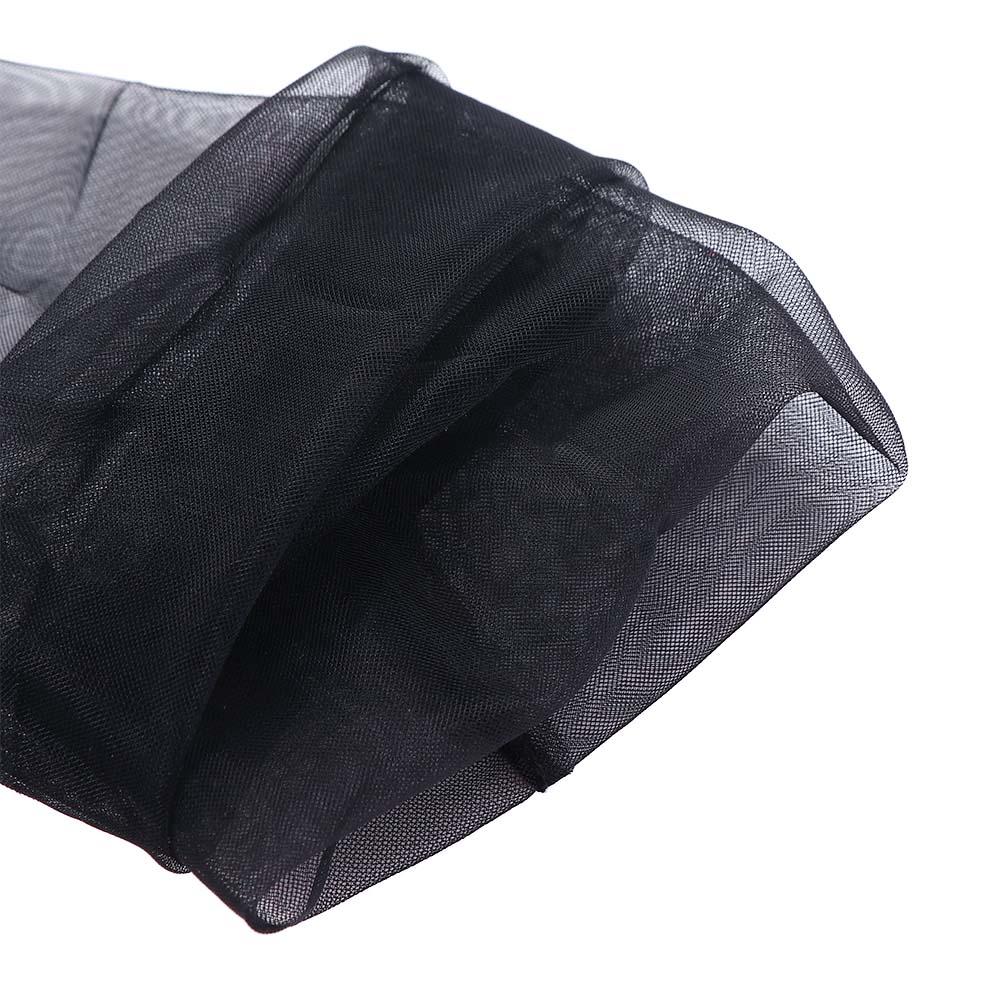 Silky Fashion Women Elbow Sheer Tulle Thin Gloves Lace Mitten Women Gloves Five Fingers Mitts