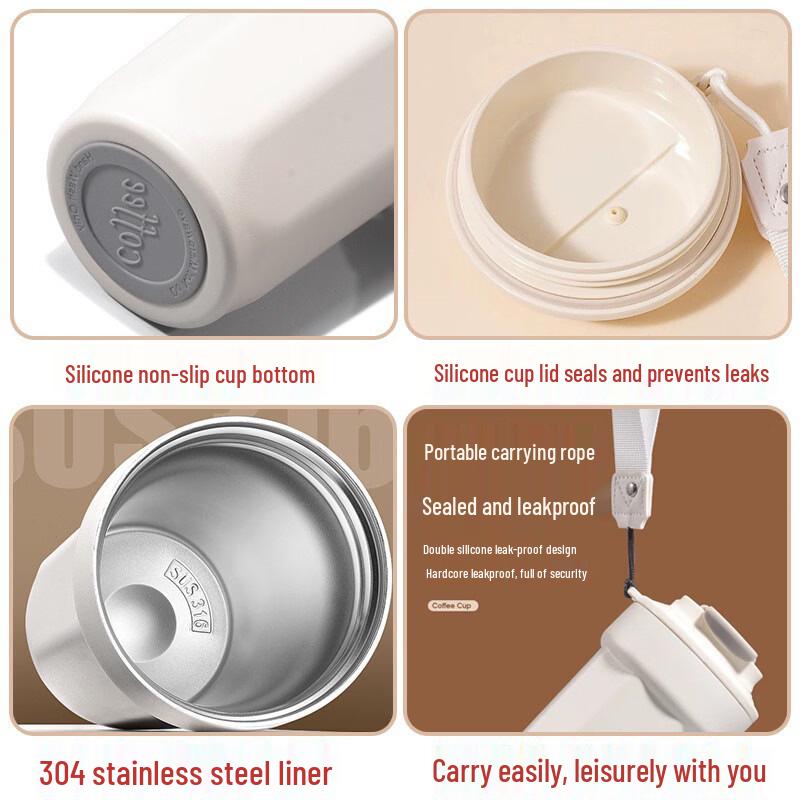 304 Stainless Steel Insulated Coffee Travel Mug