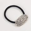 Angel Shushu Crystal Round Cubic Hair Tie White Black Hair Tie Mark-free Hair Tie Hair Clip