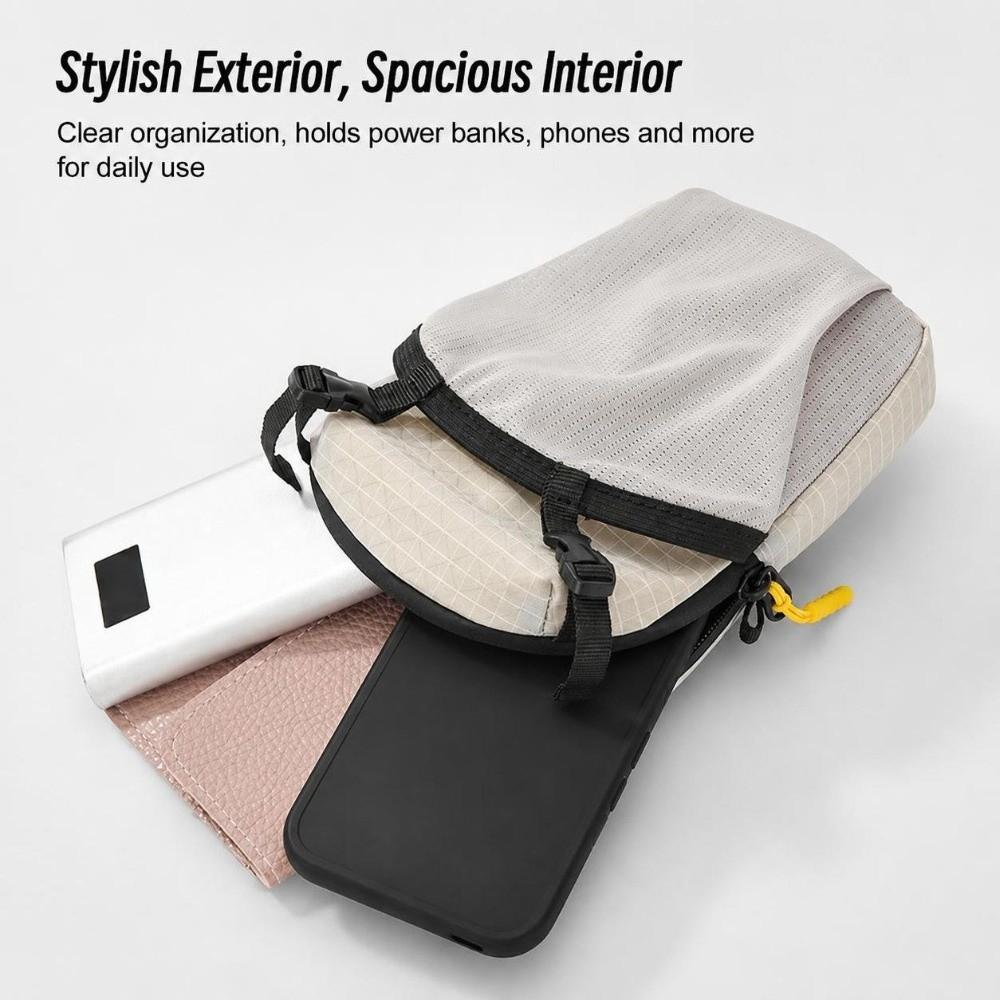Splash-Proof Outdoor Sling Bag Lightweight Mini Crossbody Backpack Portable Shoulder Pouch Travel