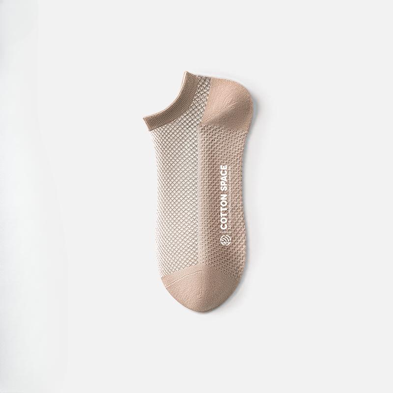 Men's Summer Thin Mesh Deodorant Sweat-absorbing Breathable Socks