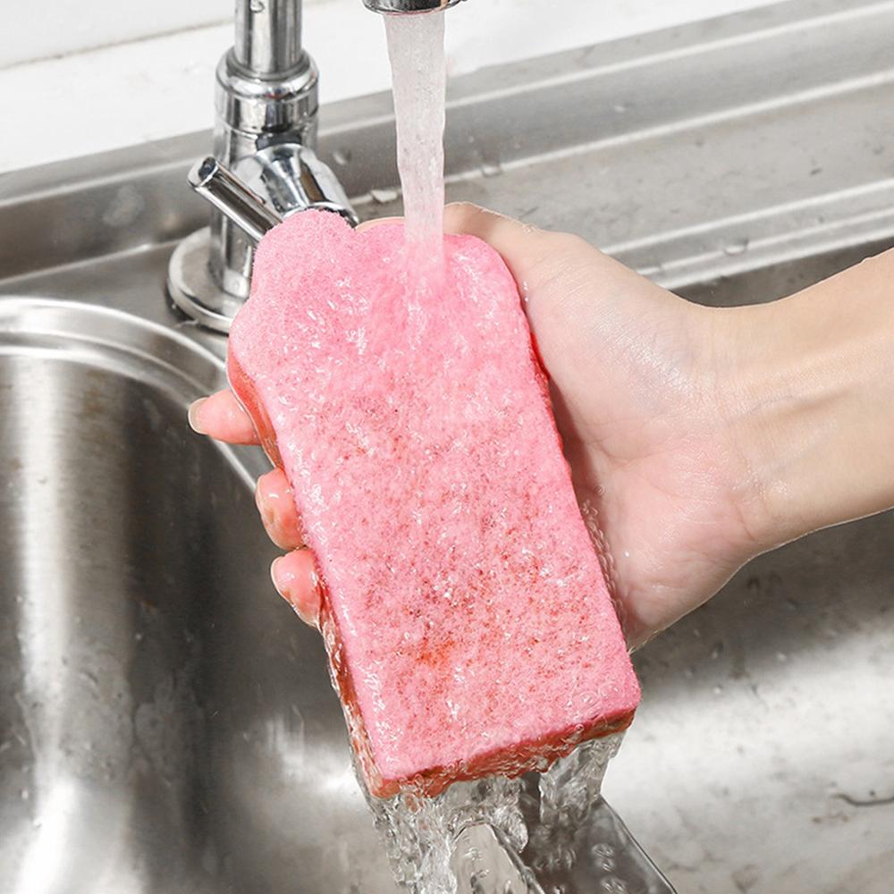 

Губка для мытья посуды с рисунком кошачьих когтей, симпатичная, высокого качества, портативная, новая, кухонная утварь, чистящие губки, маленькие