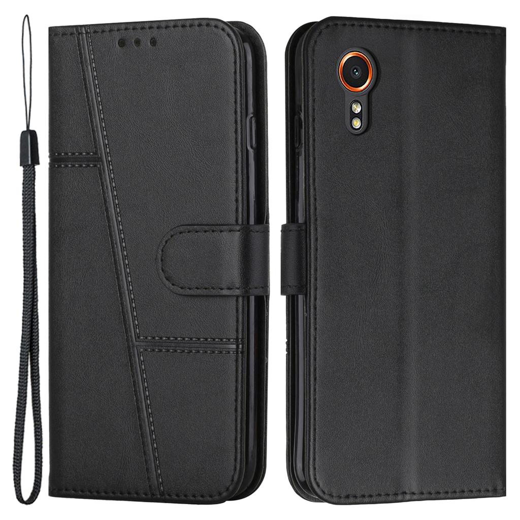 Wholesale PU Leather Cases for Samsung Galaxy Xcover7 Phone Stand Cover All-Round Protection Phone Shell