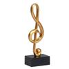 Light Luxury Musical Note Ornament - Resin Craft Piano Shop Décor