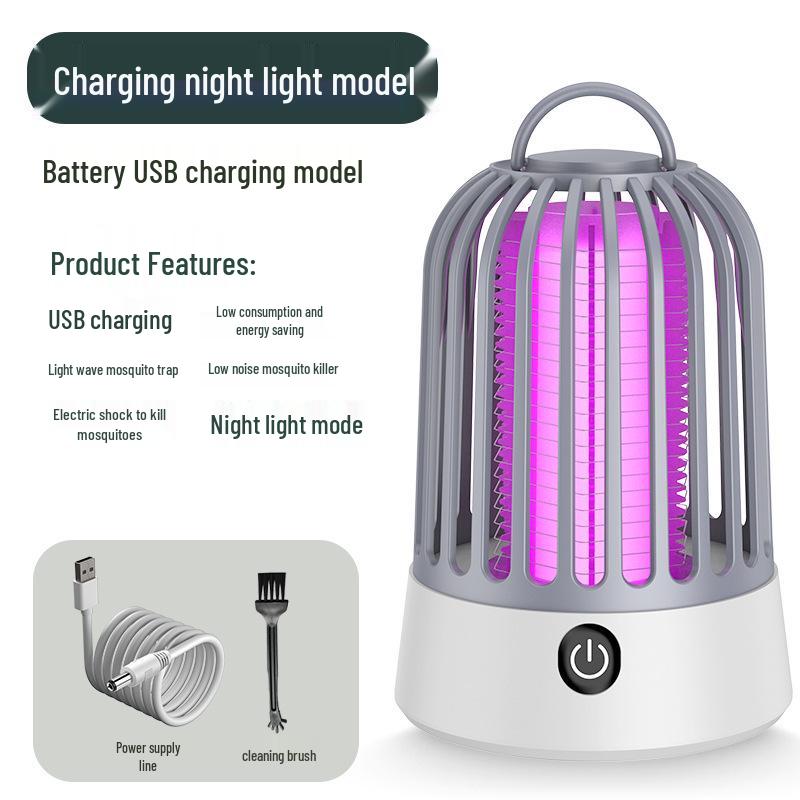 USB Rechargeable Mosquito Killer Lamp for Indoor/Outdoor Use