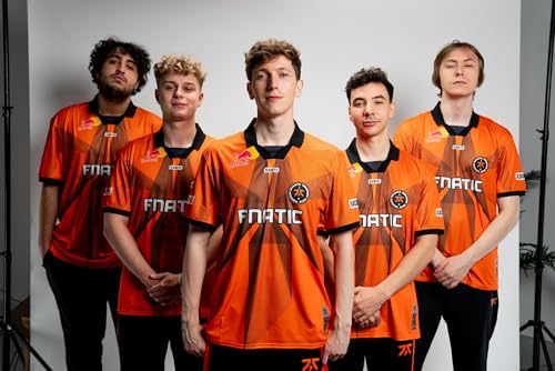 Fnatic Gear FNC214 Championship Kit 2025 Retail Jersey, Orange, XL (FC-PW-5056276038952, XX4441)