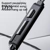 Game Earphone Wired Headset Stereo Surround Deep Bass Music Player Earbuds Headphone Ergonomic 3.5mm Phone Accessory