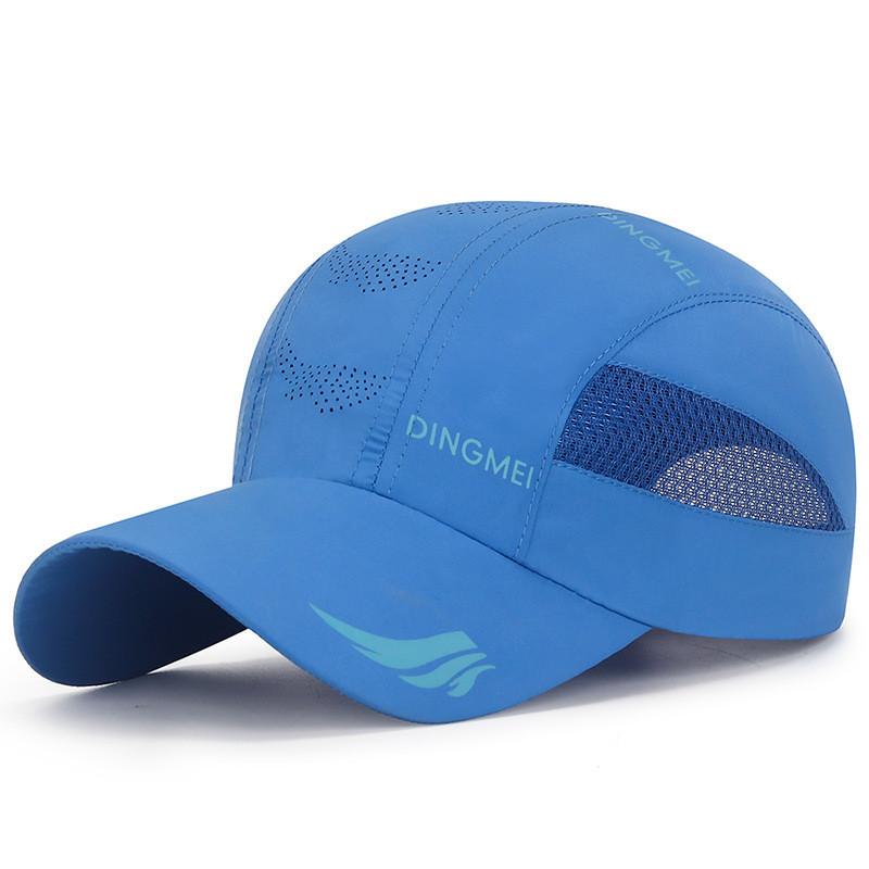 Dingmei Letter Baseball Hat Breathable Sun Resistant Quick Drying Duckbill Cap