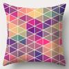 Colorful Geometric and PolkaDot Printed Pillowcases Pattern Cushion Cover Suitable for Sofa Bedroom Car Pillow Cover