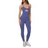 Yoga suit, neck vest, high waist trousers, fitness sports running top, leggings, two-piece set